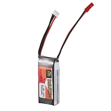 Zop power 7,4 V 900Mah 2S 50C 1P Lipo аккумулятор Jst разъем Перезаряжаемый для радиоуправляемого гоночного дрона квадрокоптера вертолета автомобиля лодки запчасти