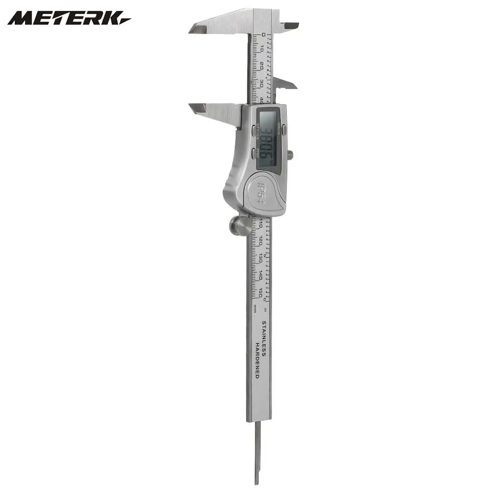 

Digital Caliper IP54 Waterproof Stainless Calipers High Accuracy LCD Display Caliper Measuring Tool Ruler with Measuring Range