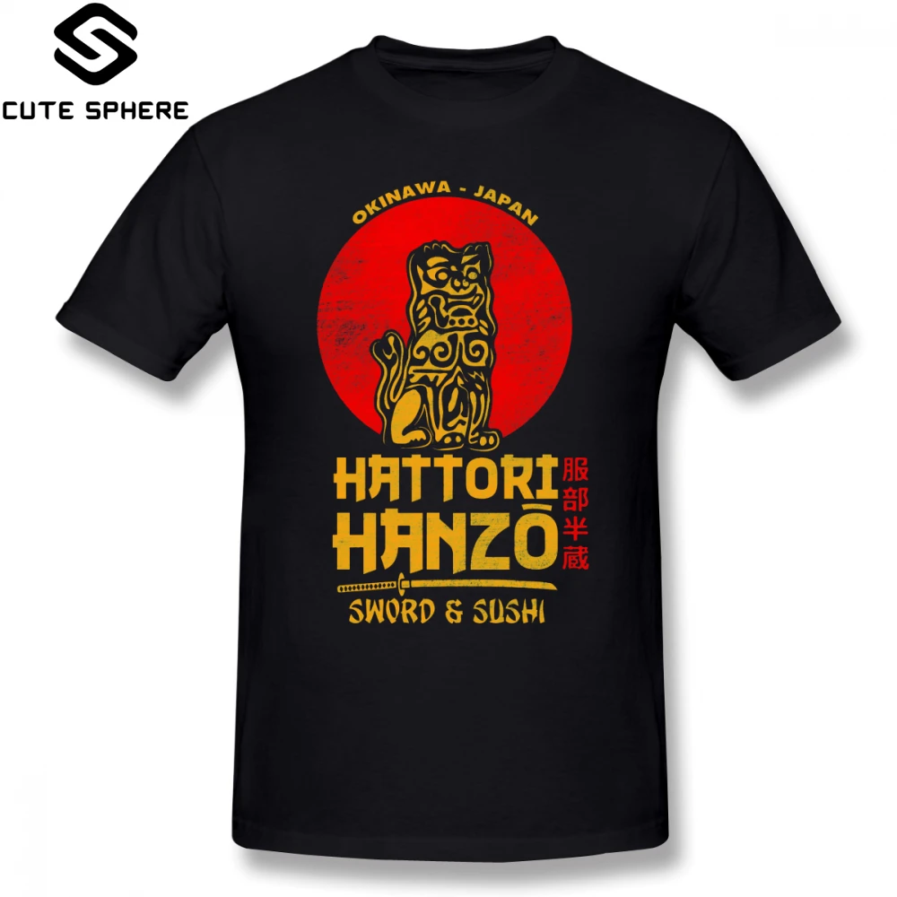 

Hanzo T Shirt Hattori Hanzo T-Shirt Funny Men Tee Shirt Graphic Short Sleeves 100 Percent Cotton Big Fashion Tshirt