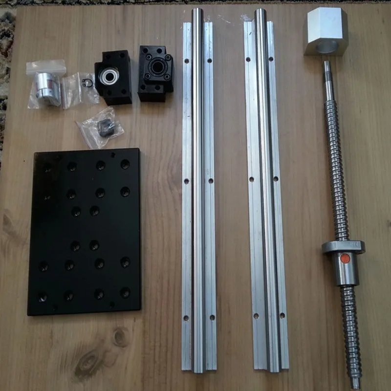 

the sliding module / line / cnc linear displacement of coordinates of the table SBR1605 + SBR16 linear rail BK/BF12 15180 alum