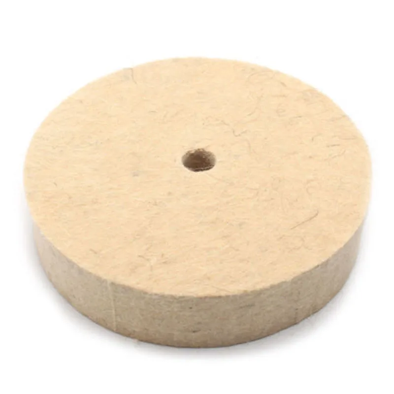 6 Inch Polishing Buffing Grinding Wheel Wool Felt Polisher Disc 25MM