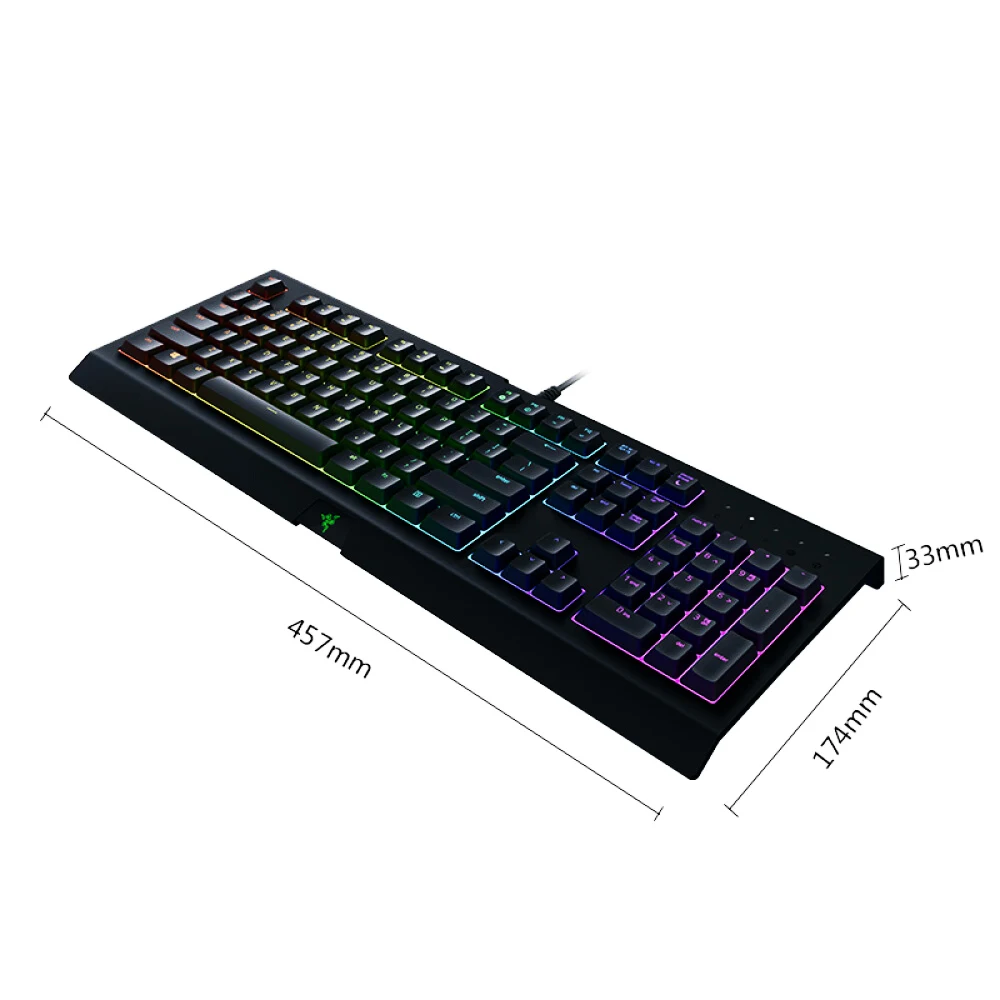  Razer Cynosa Chroma Membrane Gaming keyboard RGB Backlit Keyboard for Game Fully Programmable Keys 