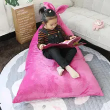 LanLan детский удобный мешок с кроличьими ушками для хранения игрушек для чтения и сна