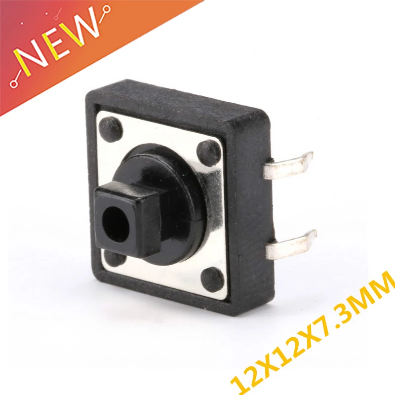 

20Pcs/Lot 12x12x7.3MM 4 Pin Micro Momentary Push Button Tactile Switch
