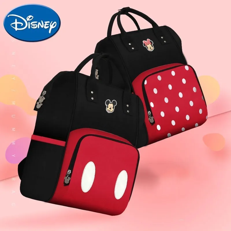 

Disney Maternity Baby Diaper Bag USB Heating Heat Preservation Nappy Backpack Large Capacity Toddler Nursing Travel Backpack