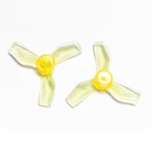 4 Pairs Gemfan 1219 31mm 1mm Hole 3-paddle Propeller for 0703-1103 RC Drone FPV Racing Brushless Motor Spare Parts