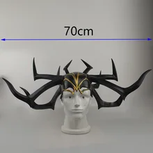 ТОР 3 маска хелы косплей шлем Взрослый Хэллоуин Королева Маска Головной убор шлем маска для косплея