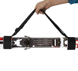 Ski Carrier / Sling Handle Fixed Belt For Double Snowboard Fast&Simple Makes Carrying Your Skis & Poles EASY Ski Carrier / Sling Handle Fixed Belt For Double Snowboard Fast&Simple Makes Carrying Your Skis & Poles EASY