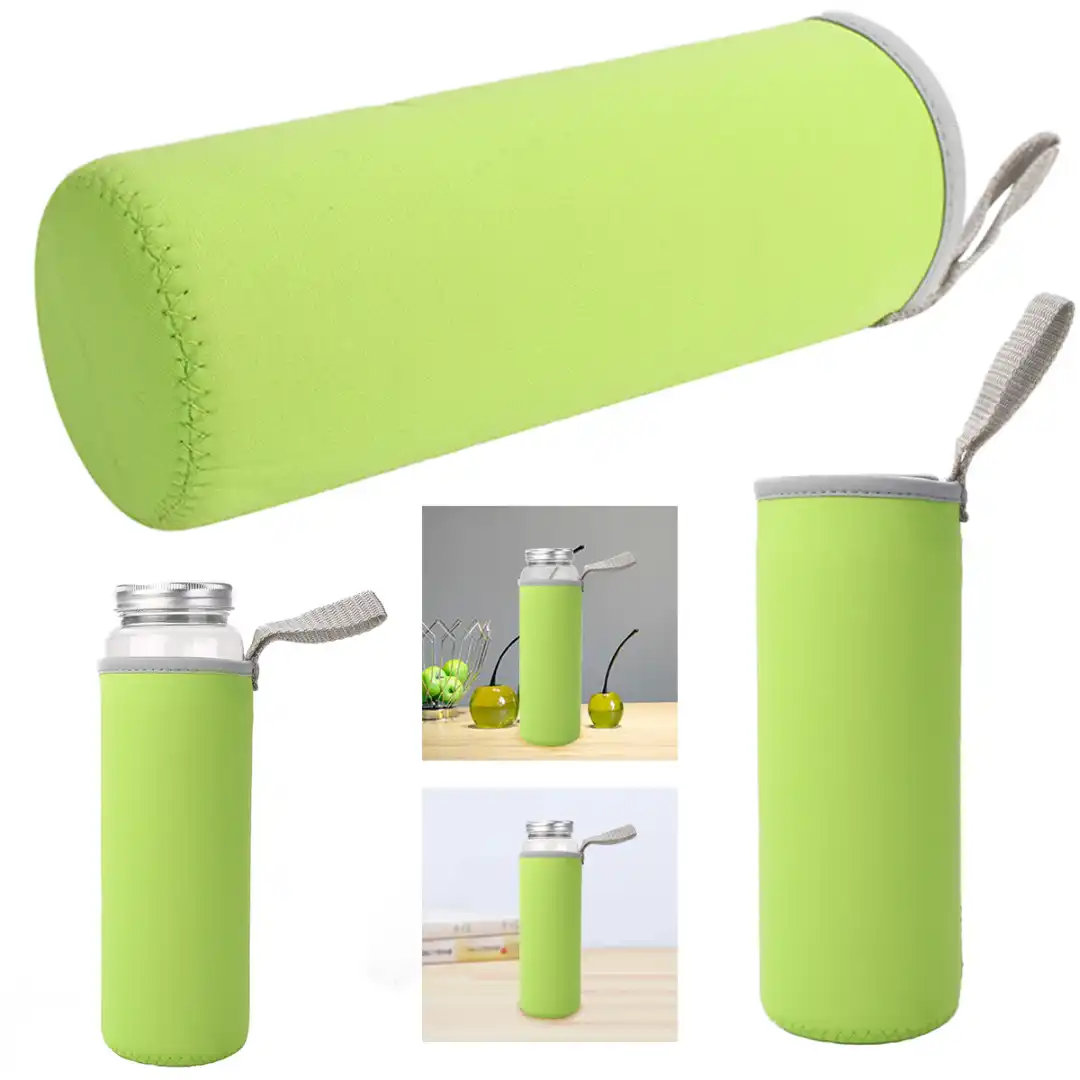 Sport water bottle cover neoprene insulated sleeve bag case pouch In PF