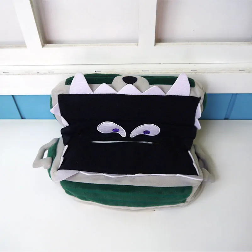 Doragon Kuesuto плюшевая игрушка для косплея Аниме Dragon Quest treasure chest monster plush doll tissue box