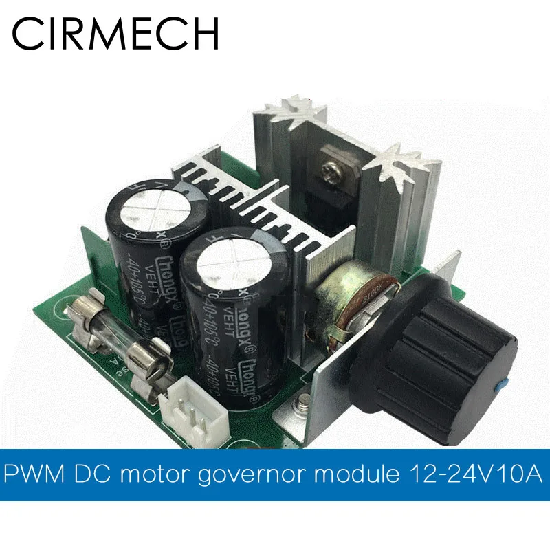 

CIRMECH DC motor governor pump pwm stepless speed change speed switch high efficiency 12V-40V 10A Assembled product