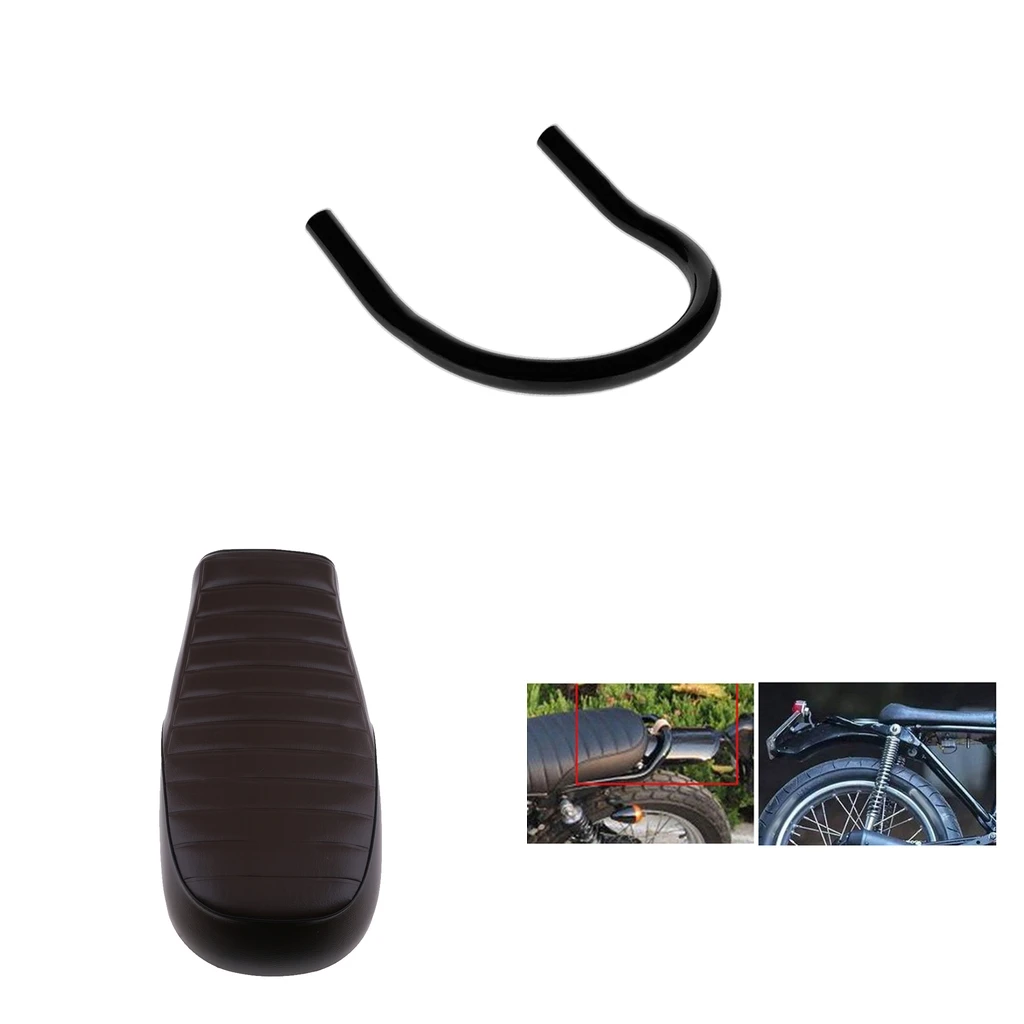 Мотоциклетное сиденье Racer Hump + обруч для SUZUKI GR650 GS TU250 GN125 GN250| |