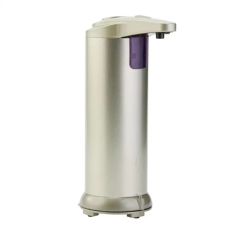 

Automatic Liquid Soap Dispenser 280mL Stainless Steel ABS Smart Sensor Sanitizer Bottle for Hotel Home Kitchen Bathroom
