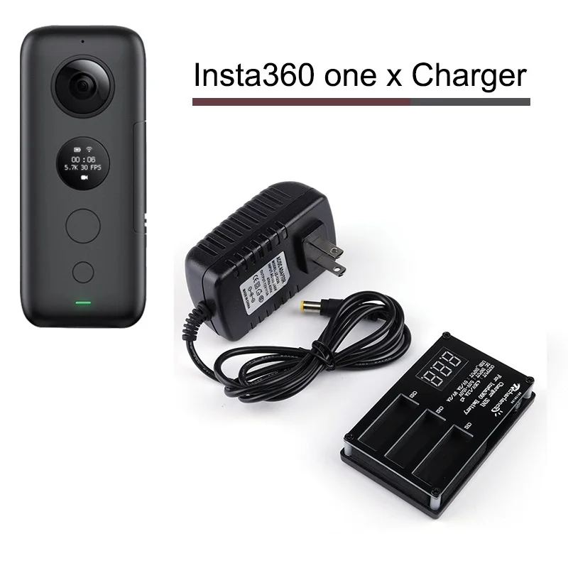Зарядное устройство Insta360 ONE X 3 в 1 с Micro USB для панорамной камеры быстрой зарядки