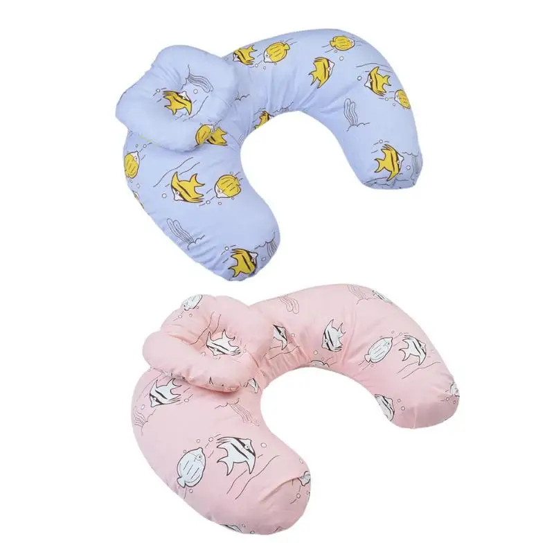 

Cartoon Breastfeeding Nursing Pillows Newborn Baby Pillows Waist Cushion Infant U-shaped Head Support