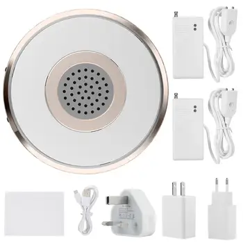 

433.92MHZ WiFi Water Immersion Flood Leak Alarm Detector with a Night Lamp