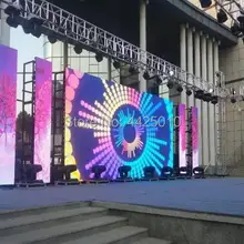 P3 наружный светодиодный дисплей наружный сценический светодиодный дисплей распределительный синхронный LINSN/NOVASTAR p3 576*576 мм светодиодный дисплей