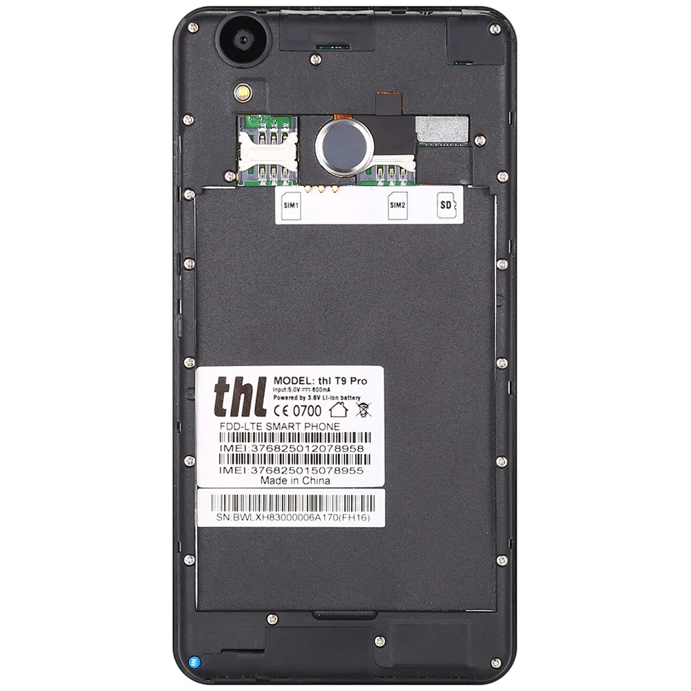 THL T9 Pro Android 6 0 5 дюймов 4G смартфон MTK6737 4 ядра 1 3 GHz 2 GB Оперативная память 16 Гб