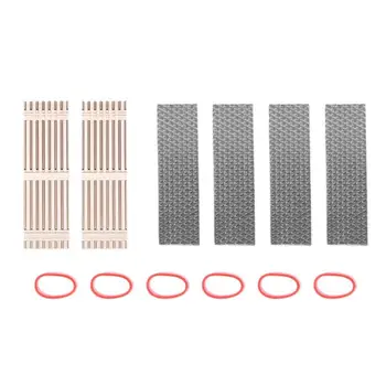 

2pcs 72x22x3mm Aluminum Passive Cooling Heat Sinks Good Thermal Conductivity Heat Dissipation Radiators for M.2 NGFF SSD