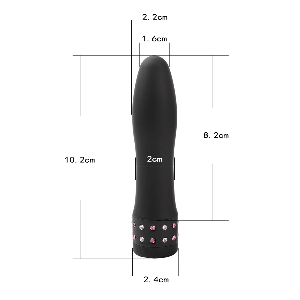 OLO Diamond Bullet Вибратор AV Stick Стимулятор клитора массажный многоскоростной