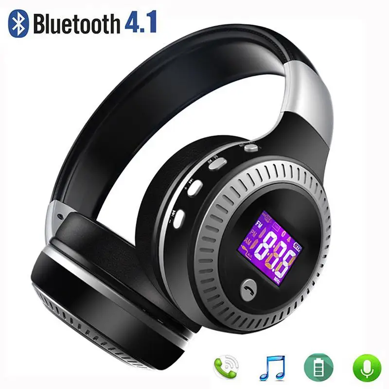 Ostart Bluetooth 4 1 беспроводные стерео наушники Складная гарнитура супер бас TF карта MP3