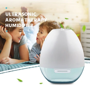 

80ml Ultrasonic Aromatherapy Humidifier With Colorful LED Light For Bedroom Office Yoga Studio 10W 80ml Water Tank Humidifier