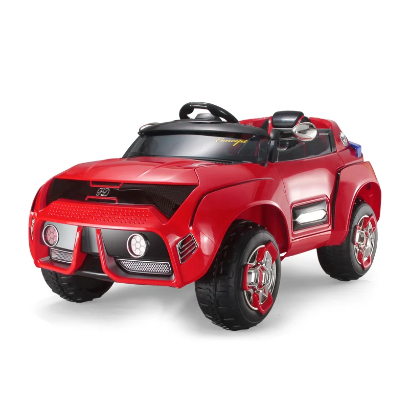 

Kids Four-wheel Drive Electric Car Remote Control Toy Shock Absorption Electric Vehicle Can Drive Baby Toy Sport Car With Music