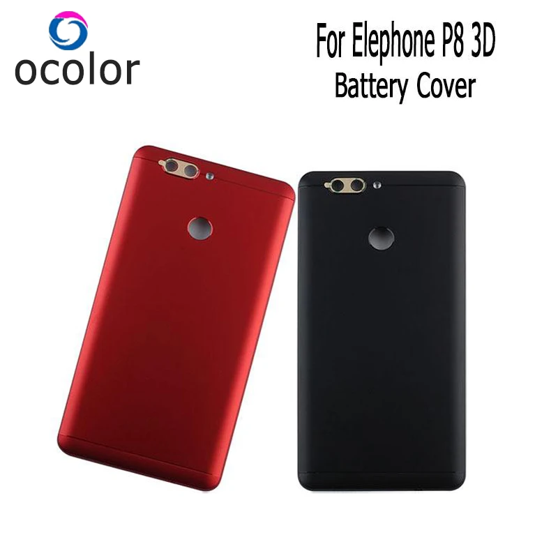 

ocolor For Elephone P8 3D Battery Cover With Radiating Film Replacement Slim Protective Battery Case For Elephone P8 3D Phone