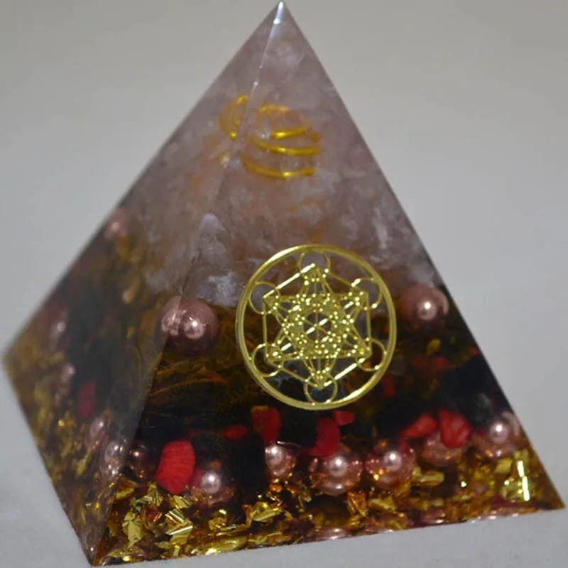 Энергетический преобразователь Orgone декоративная полимерная пирамида аура