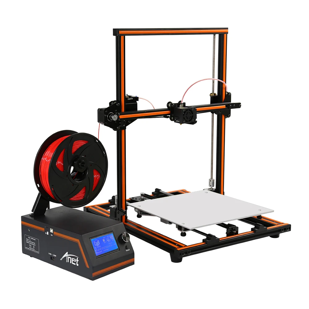 

Anet E12 3d Printer Large Printing Size 3D Printer DIY 3D Printer kit with Multicolor Filament and SD Card
