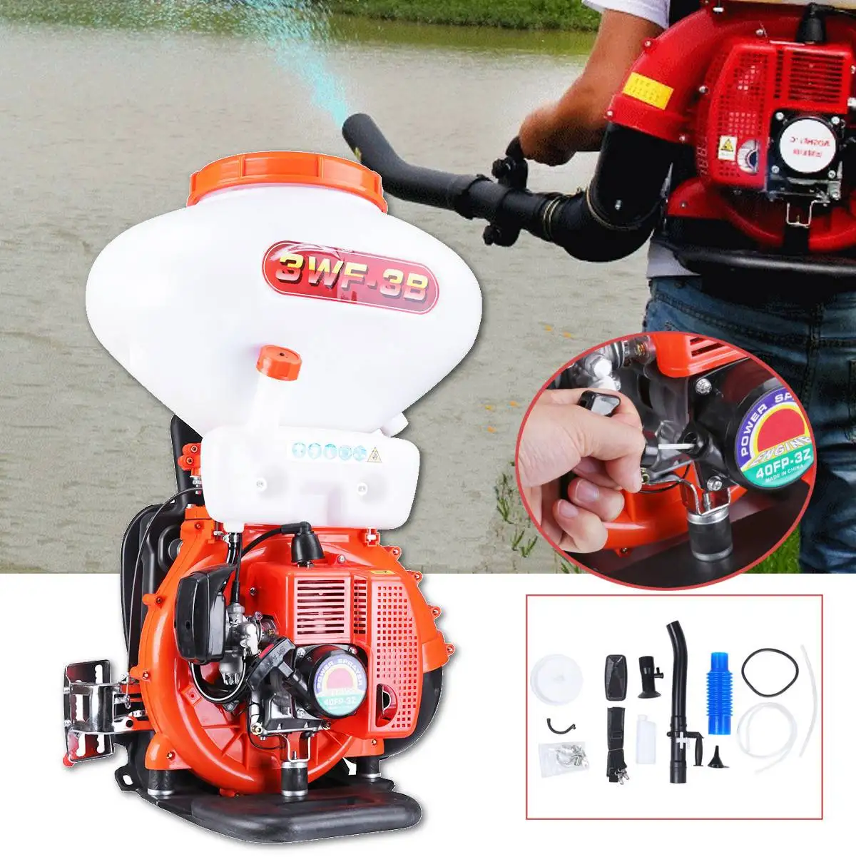 

41.5cc 26L Agricultural Mist Duster Power Sprayer Gasoline Powered 3WF-3B Backpack Blower Fogger Garden Tools Pest Control