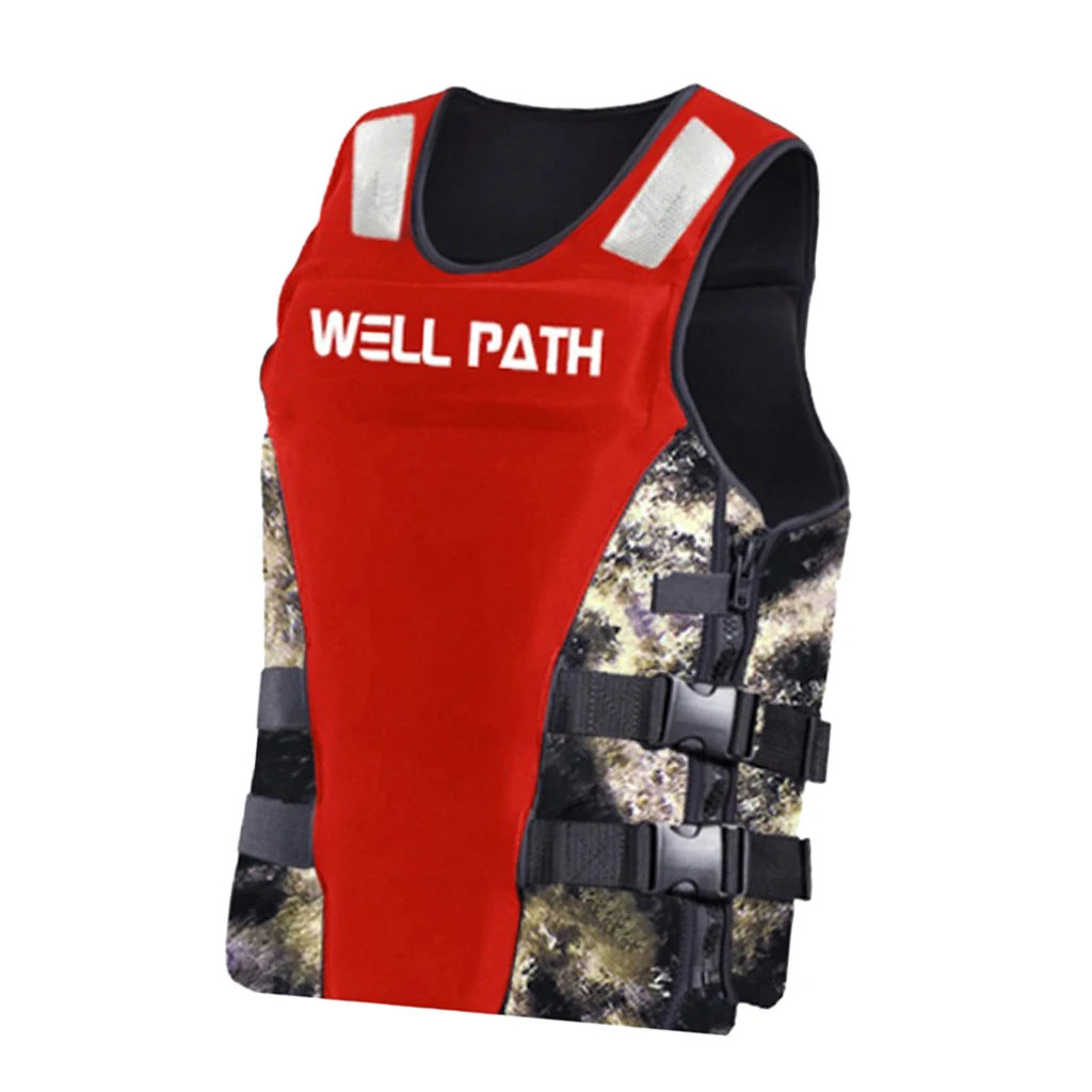 Perfecian Water Sports Life Jacket Vest for Fishing Diving Swimming ...