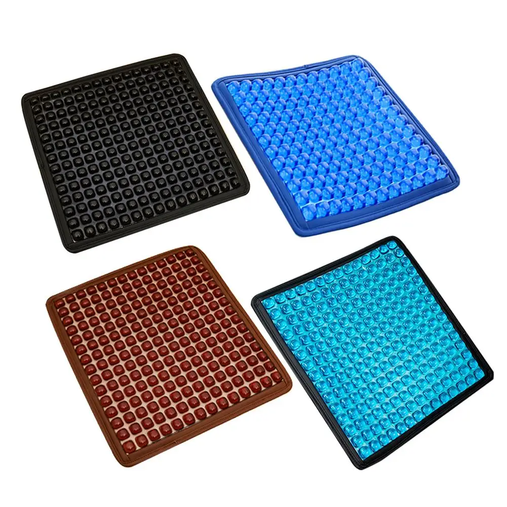 

Summer Gel Enhanced Cooling Seat Cushion Non-Slip Memory Foam Office Chair Car Breathable Relief The Pain Cushion Accessories