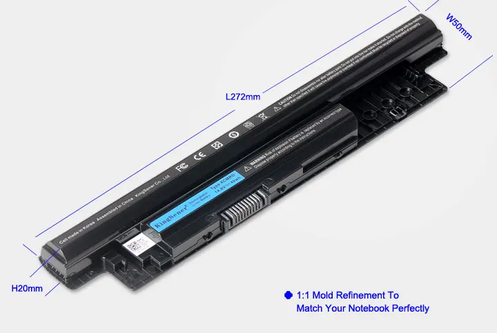 KingSener Korea Cell XCMRD MR90Y Laptop Battery for DELL Inspiron 3421 3721 5421 5521 5721 3521 5537 Vostro 2421 2521 battery