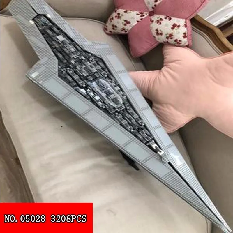 

New Block 05028 Series Interstellar Destroyer Children Alpinia 3208pcs Early Childhood Assembling Building Blocks Toys