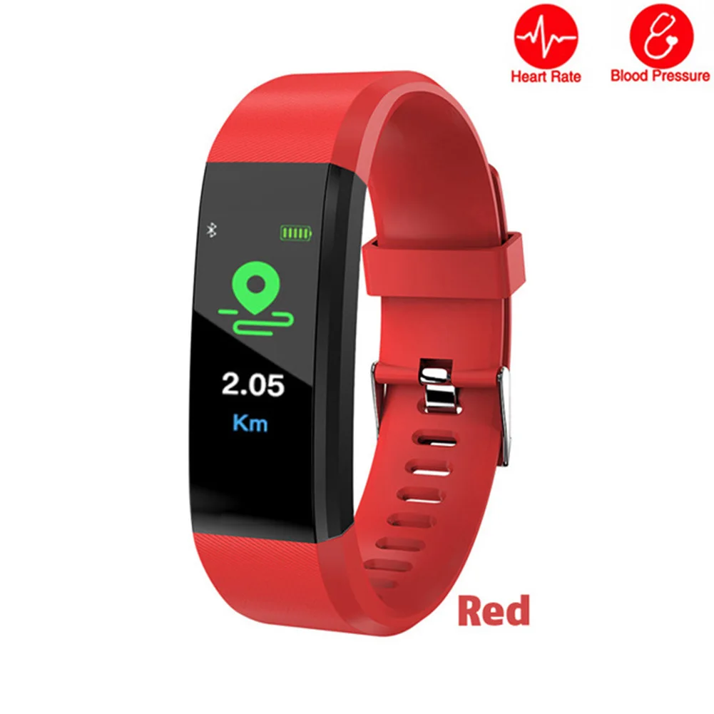 

ID115 PLUS Color Screen Smart Bracelet Sports Wristband Fitness Tracker Heart Rate Walking Tracker Monitor Pedometer Smart Band