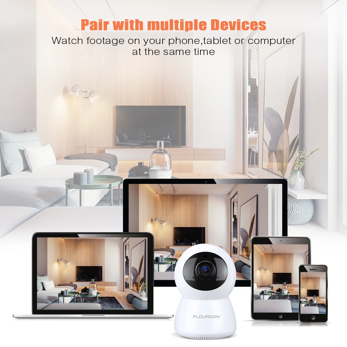 Беспроводная Wi Fi 1080 P камера ip двухсторонняя аудио ночного видения