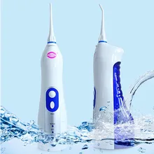 Электрический ирригатор для полости рта YASI V17, бытовой портативный очиститель для зубов с индуктивной зарядкой, 140 мл, уровень IPX7, 3 режима, ирригатор для полости рта