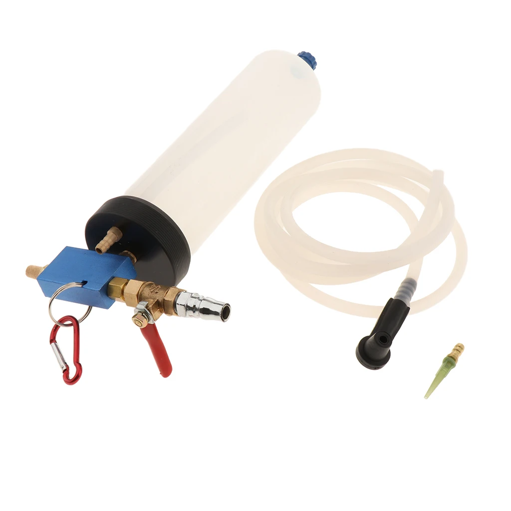 

1 Set Brake Fluid Bleeder Replacing Tool Hydraulic Clutch Oil Exchange Equipment with Hooks And Two Connectors