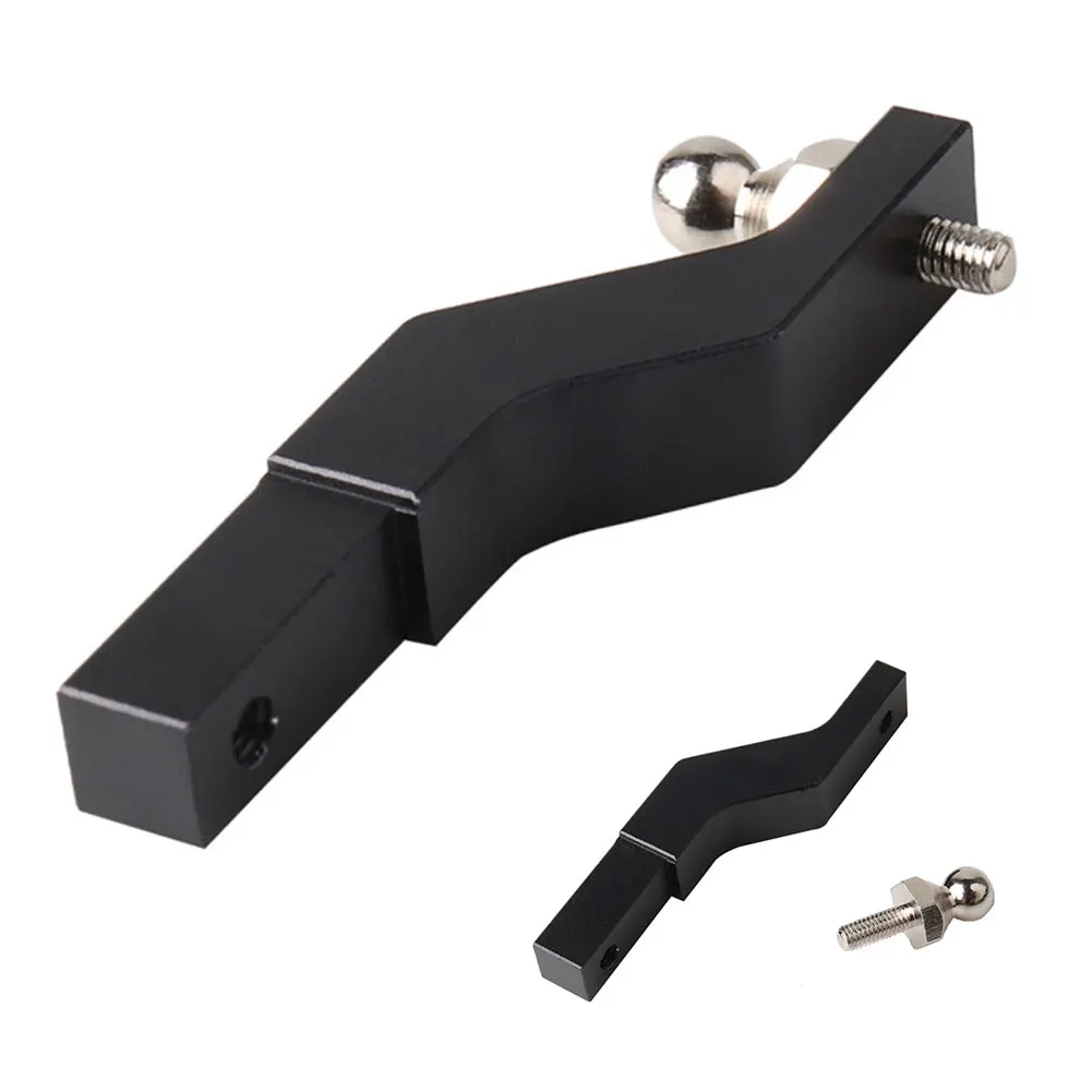 

Shackle Hook 1:10 Replacement Crawler Trailer Black RC Accessory For TRX4 RC Rock Aluminum Alloy Metal Tow RC Car Hook