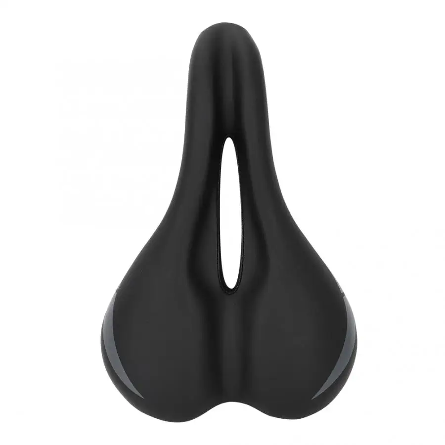 Universal Bike Saddle Breathable Thicken Hollow Mountain Bike Seat with Central Relief Zone