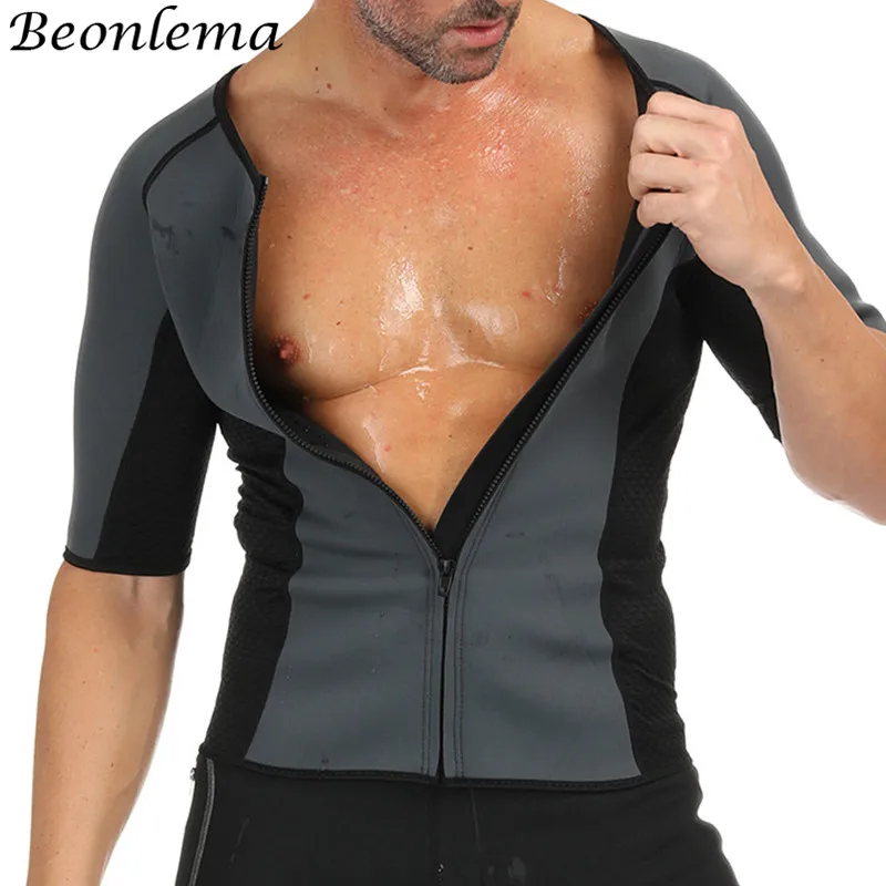 Beonlema Корректирующее белье для Для мужчин Neopreno Shaper Топ для спортзала спорта Homme животик редуктор Корректирующее белье Hombre коррекции фигуры на молнии Fajas