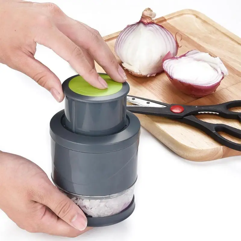 Kitchen Onion Chopper Kitchen Gadgets Pressing Food Chopper Cutter Slicer Peeler Kitchen Garlic