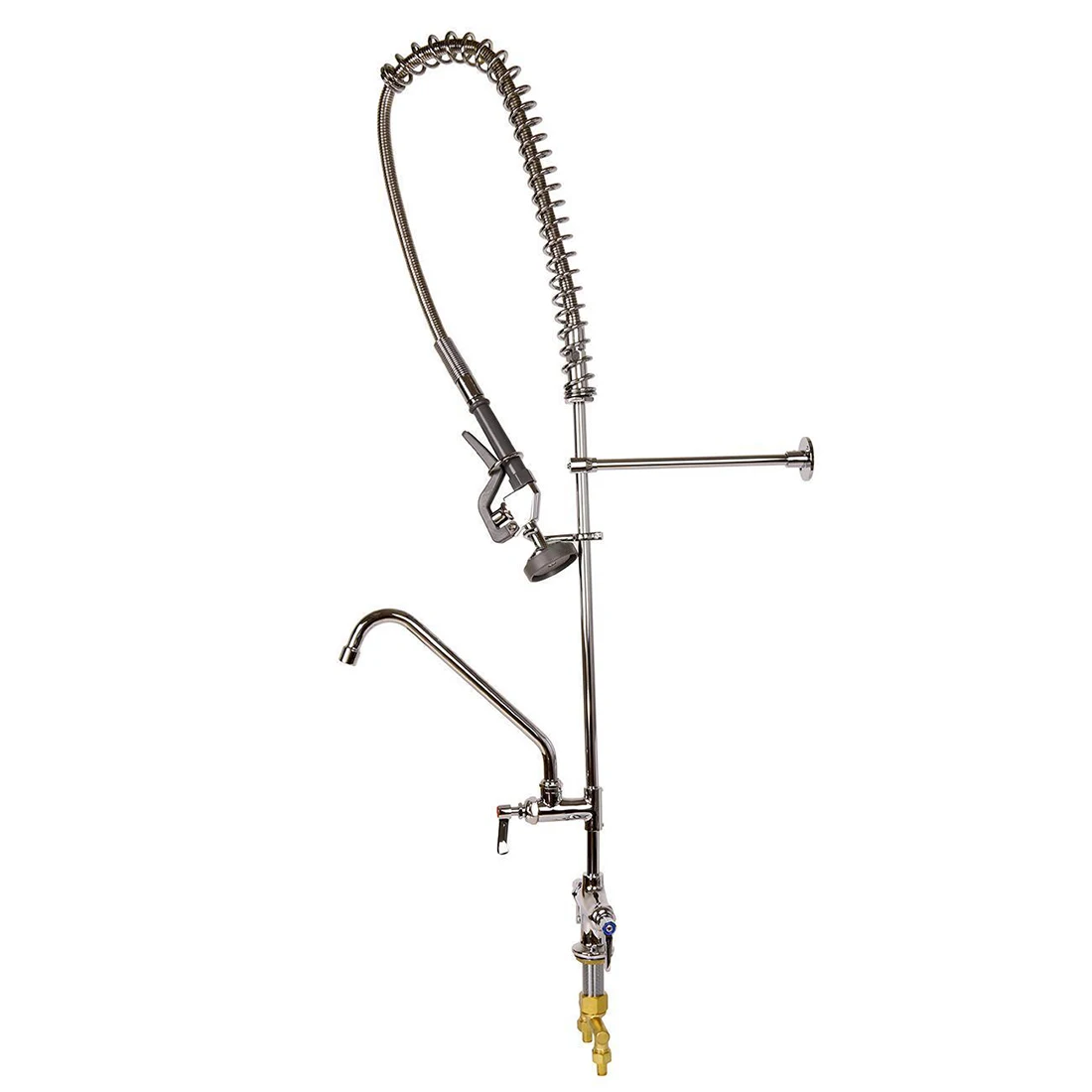 

JFBL Hot Commercial Kitchen Faucet Rinse Sink Mixer Tap Silver