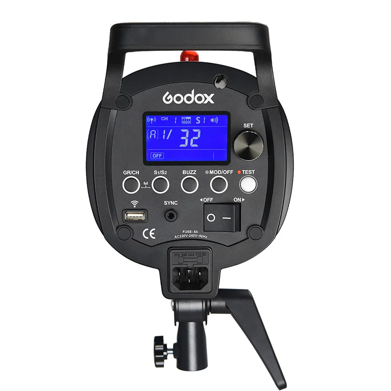 Godox QS600 II QS600II 600Ws GN76 профессиональный студийный стробоскоп со встроенной