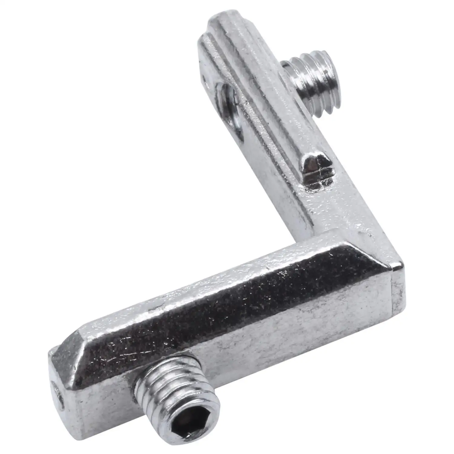 

CNIM Hot 10x T-slots L-shaped internal corner connector bracket for aluminum profile 2020 series slots 6mm