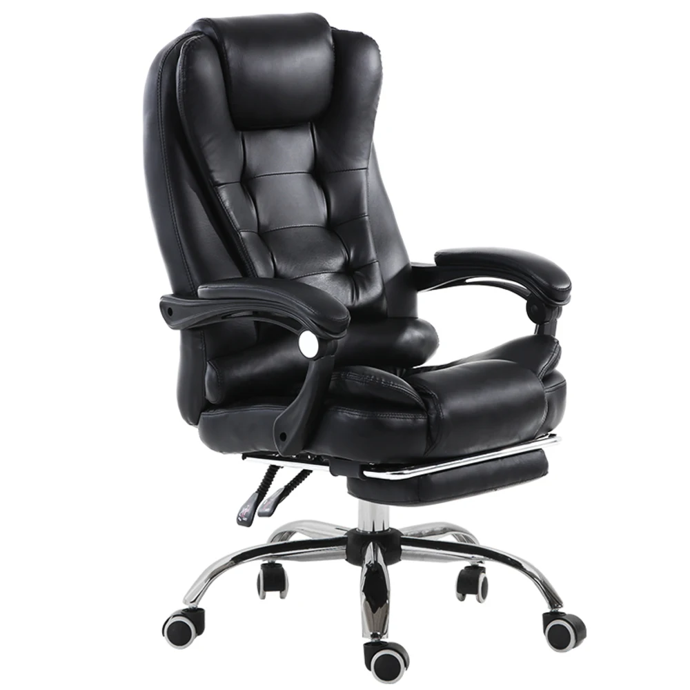 Office Boss Chairs Lazy Massage Swivel Chair Reclining Lifted Rotation with Footrest Computer Comfortable | Игрушки и хобби
