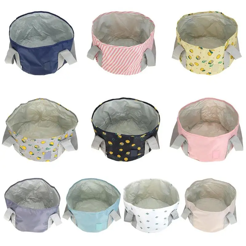

Portable Outdoor Travel Foldable Camping Washbasin Basin Bucket Washing Bag