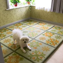 Абсолютно толстый 1,2 см Японский Натуральный Раш татами коврик соломенные коврики с парчовой отделкой детский коврик для сна пол Йога дзюдо матрас