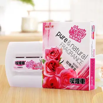 

Car Balm Car Perfume with Solid Perfume Aromatherapy Smoking Smell Deodorization lemon, peach peach, pineapple, osmanthus, green